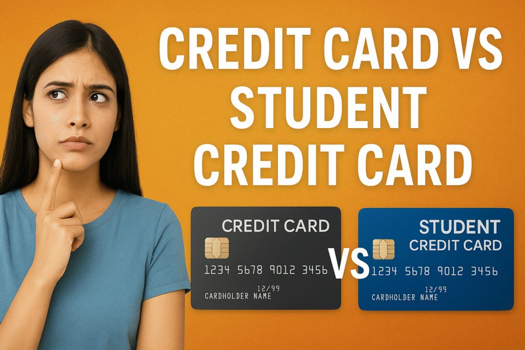 Credit Card vs Student Credit Card